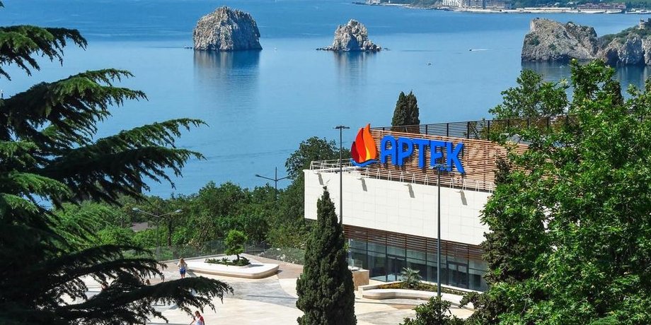 артек, детский лагерь артек, артек крым