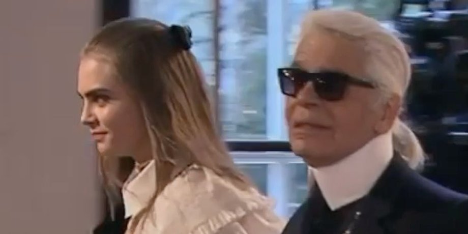 Кара Делевінь, Карл Лагерфельд, Met Gala 2023