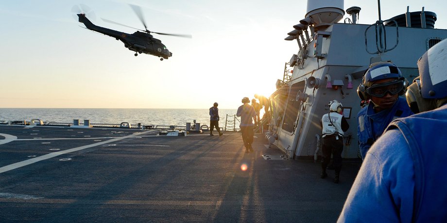 Учения в Черном море / Фото: cne-cna-c6f.dodlive.mil