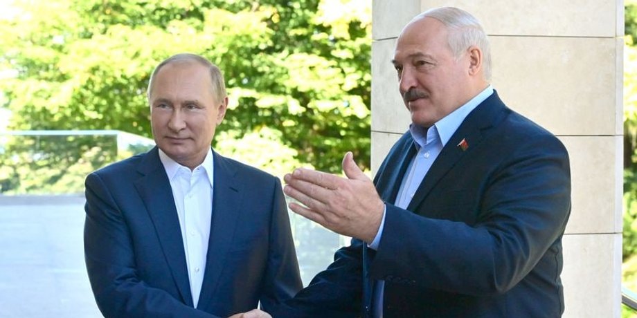 Володимир Путін та Олександр Лукашенко, зустріч у сочі, Білорусь, Росія, Захід, Європа