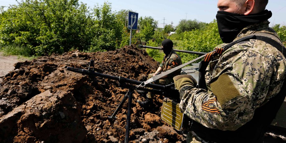 Засада боевиков / Фото: Reuters