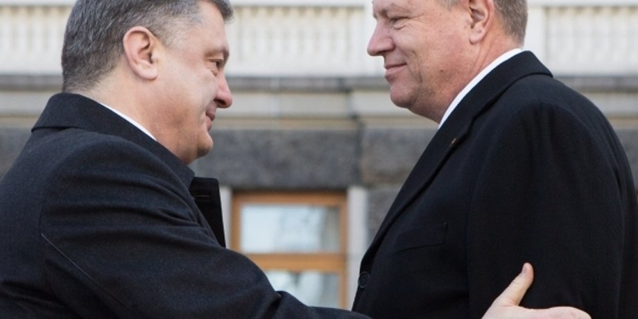 Петр Порошенко и Клаус Йоханнис / Фото пресс-службы президента Украины