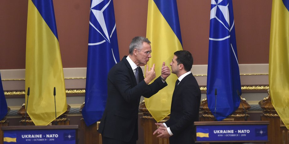 Володимир Зеленський, Україна і НАТО