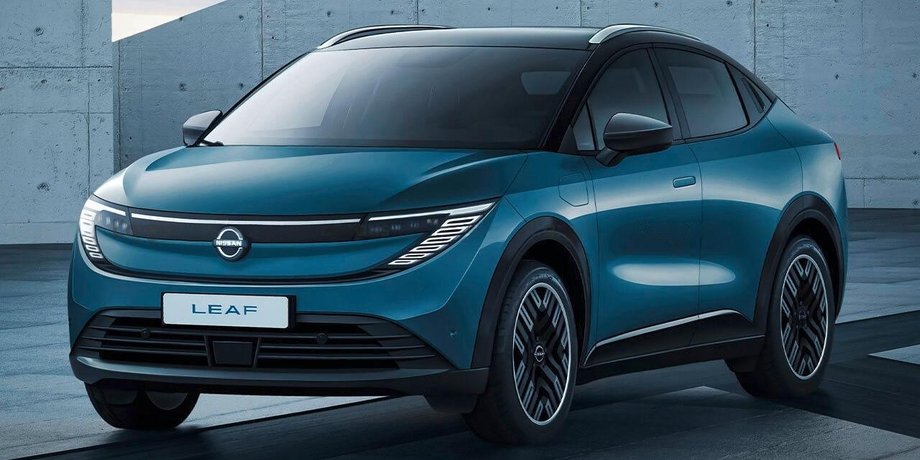 Nissan Leaf 2025, Nissan Leaf, новый Nissan Leaf, кроссовер Nissan, электромобиль Nissan, электромобиль Nissan