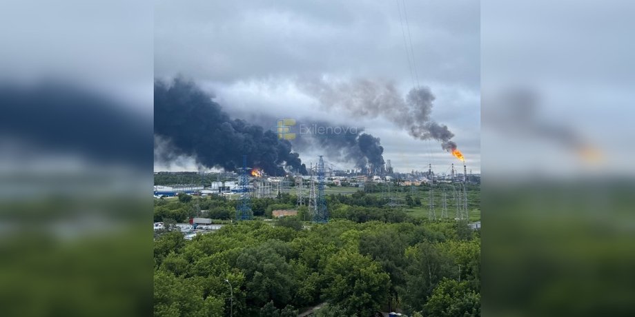 У Генштабі назвали точки влучання у Москві: підпалили 50 тонн нафти