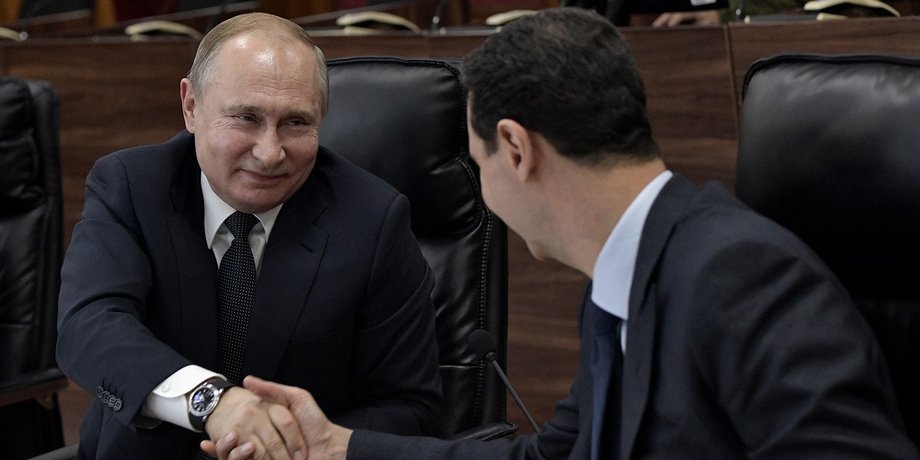 Владимир Путин, лузеры года, лузеры 2024 года, Башар Асад