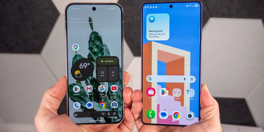 Google Pixel 10 Pro XL и Samsung Galaxy S26 Ultra