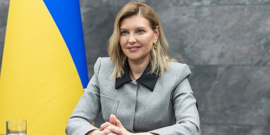 зеленская, первая леди украины