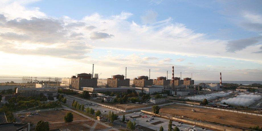Запорожская атомная электростанция, фото