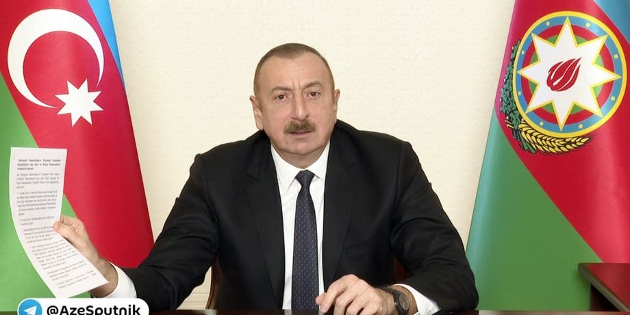 Ильхам Алиев, Азербайджан, Нагорный Карабах, Лачинский район