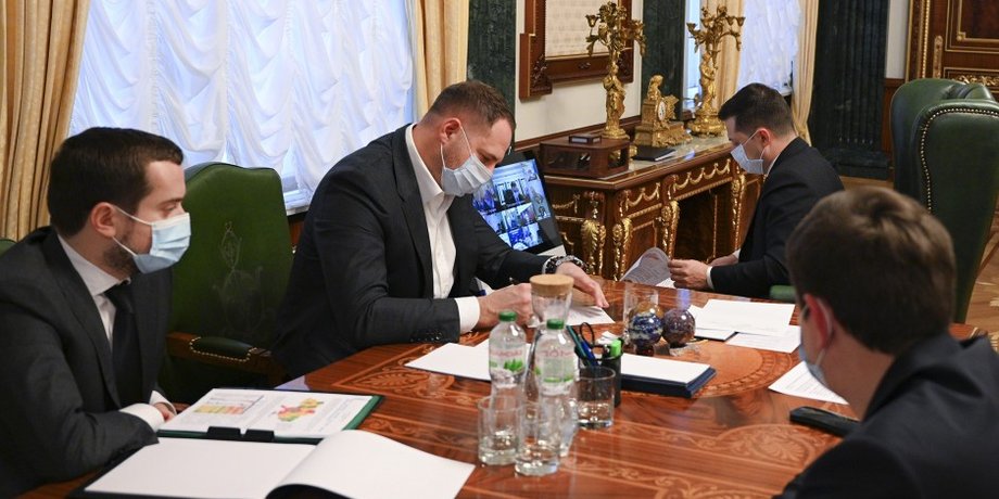 Селекторное совещание, Зеленский, Ермак, Тимошенко