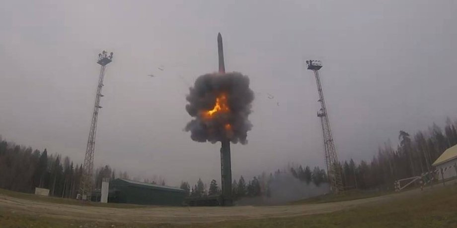 Запуск ракеты российского комплекса "Ярс" (иллюстративное фото)
