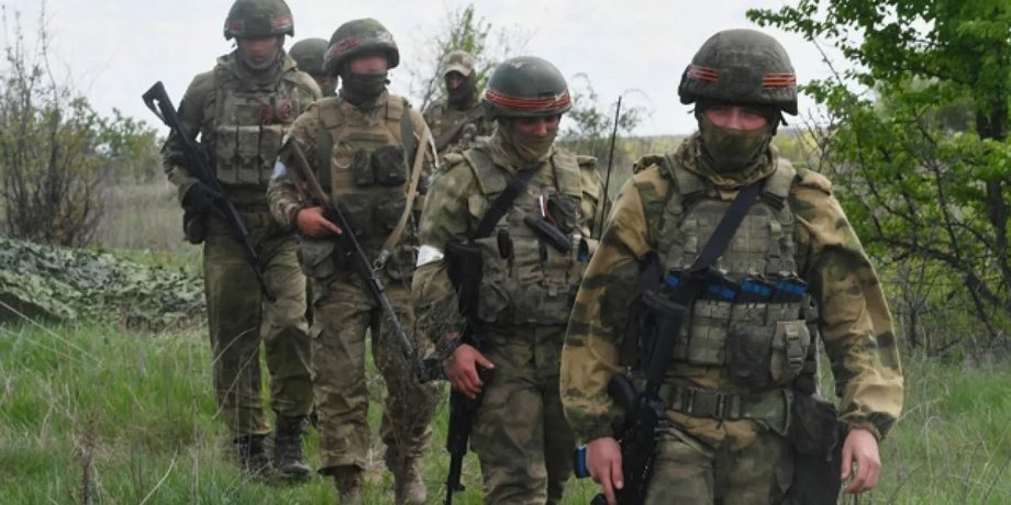 российские солдаты