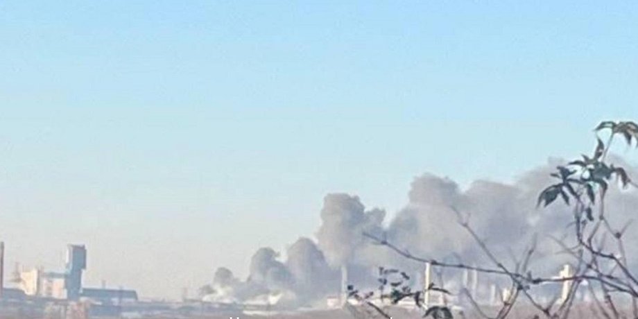 пожежа в Новомосковську пожежа в Новомосковську