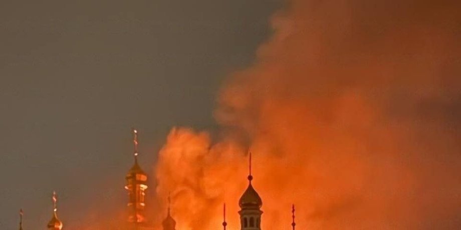 атака на Києво-Печерську лавру у Києві 15 червня