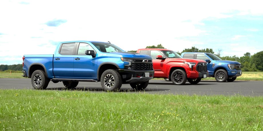 Ford F-150, Chevrolet Silverado, Toyota Tundra, Пікап, Пікапи, Драг-рейсинг, Заїзд, Відео, Авто, Автомобілі