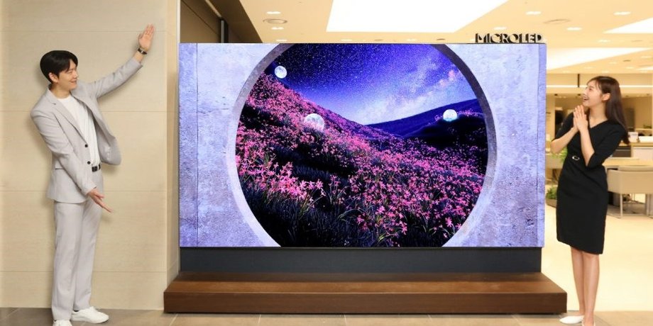телевизор Samsung Micro LED TV, телевизор Samsung