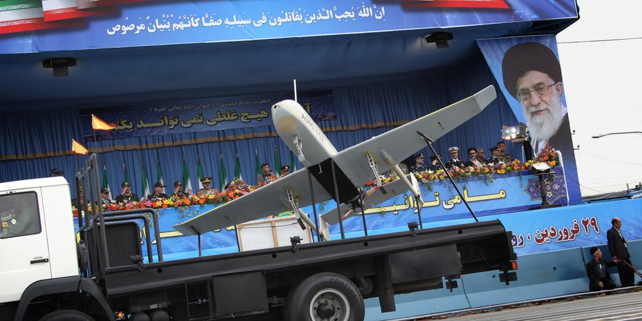 безпілотники, ударні безпілотники, ударні дрони, Mohager-10, shahed