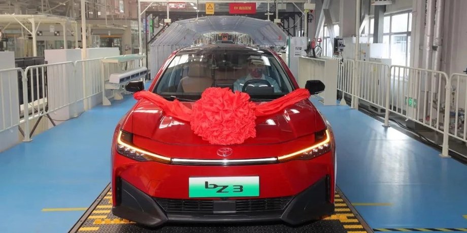 Электромобиль Toyota bZ, Toyota bZ3, новая Toyota bZ3, Toyota bZ3 2023, электрокар Toyota