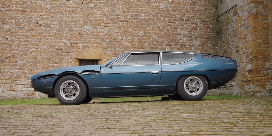 Lamborghini Espada, Lamborghini Espada 1971, заброшенные авто, суперкар Lamborghini