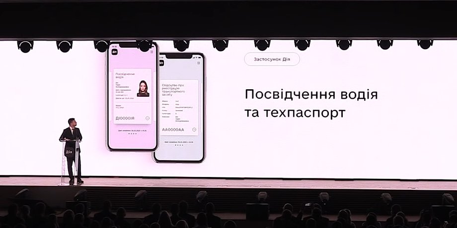 Электронные права, цифровые, Дія