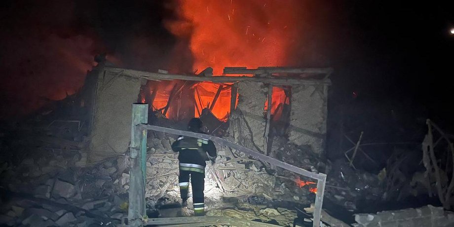 обстрел Купянска 12 апреля, раненые, пожар, Харьковская область