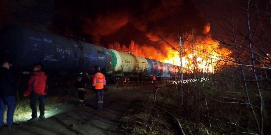 аварія на залізниці у Свердловській області РФ 26 жовтня