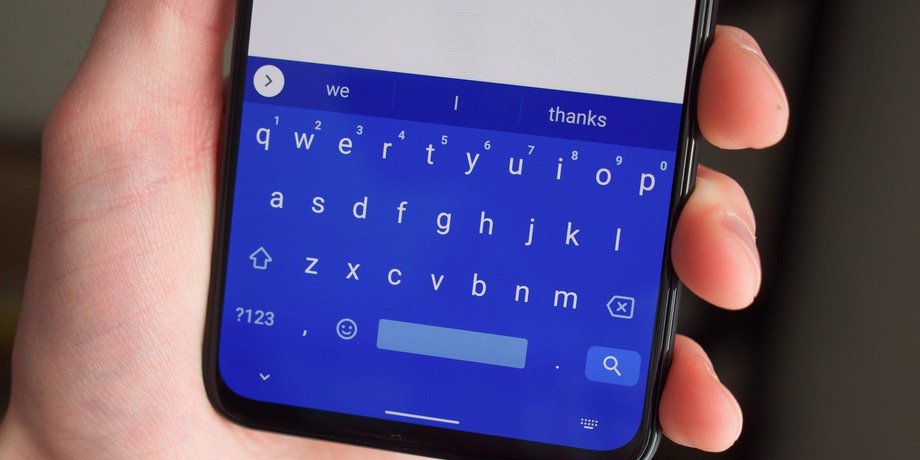 Клавіатура Gboard google смартфон введення тексту