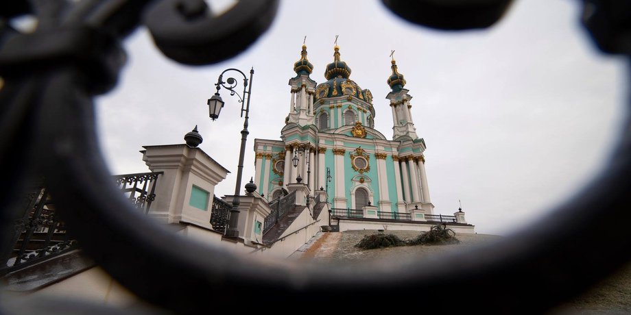 киев, церковь, андреевский спуск, андреевская церковь