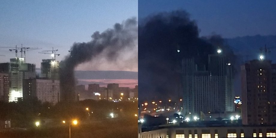 Безпілотники атакували Московську область пожежі у Московській області внаслідок атаки дронів 18 серпня