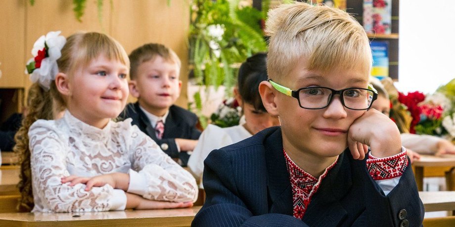 школьники в украине фото