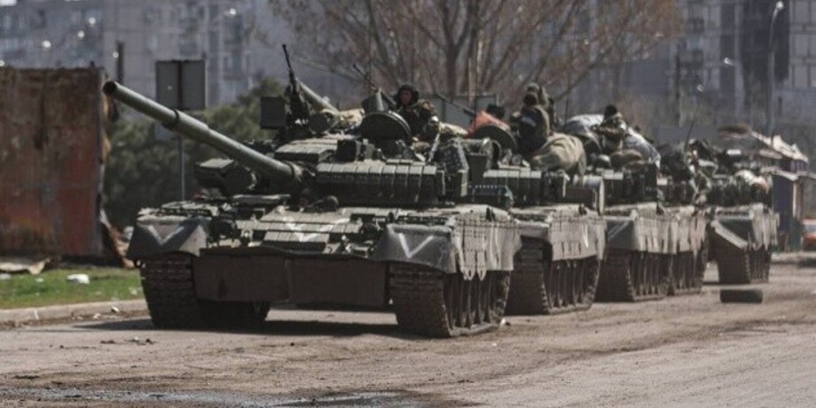 наступ росії, донбас, бої за донбас, битва за добнбас, військова техніка росії, танки