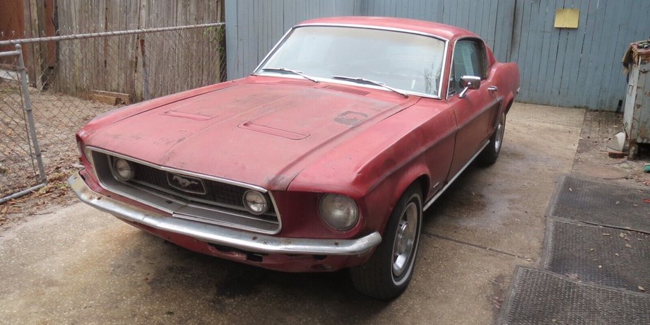 Ford Mustang 1968, Ford Mustang, Ford Mustang GT