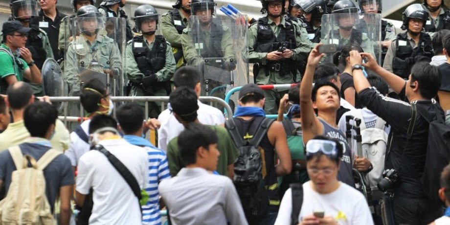 Протест в Гонконге / Фото: scmp.com