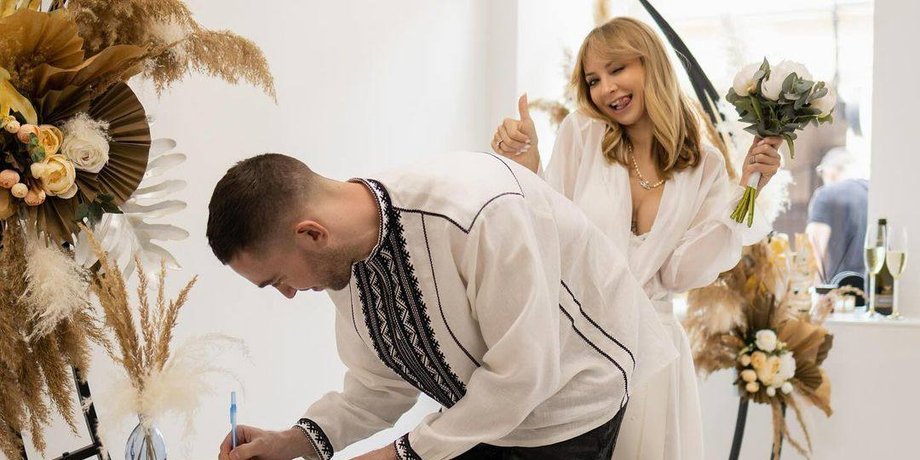 Ірина Сопонару фото з весілля