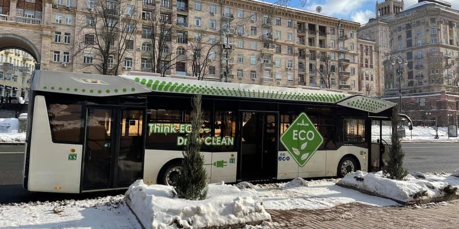 электробус, киев, тестирование, автобус