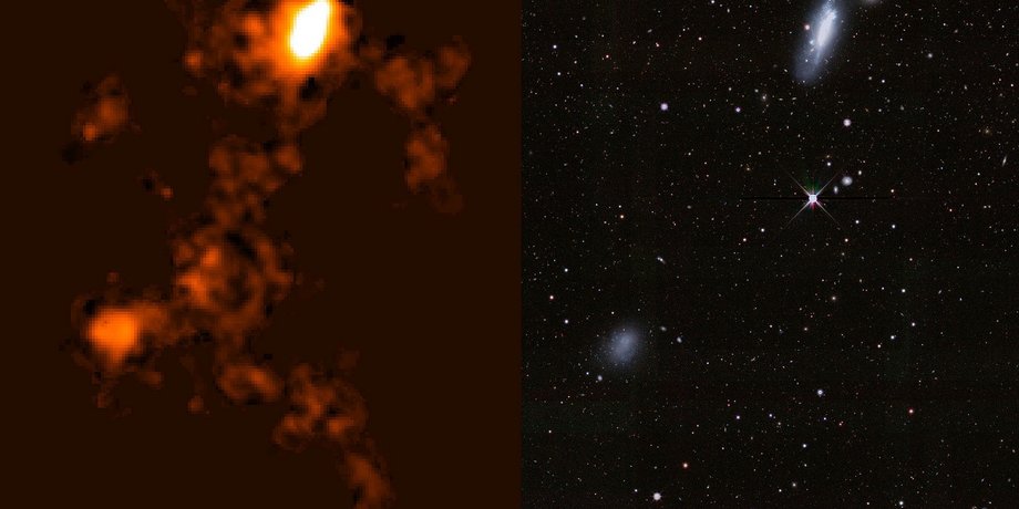 галактики NGC 4532  DDO 137
