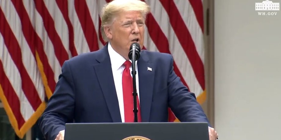 Дональд Трамп / Скриншот