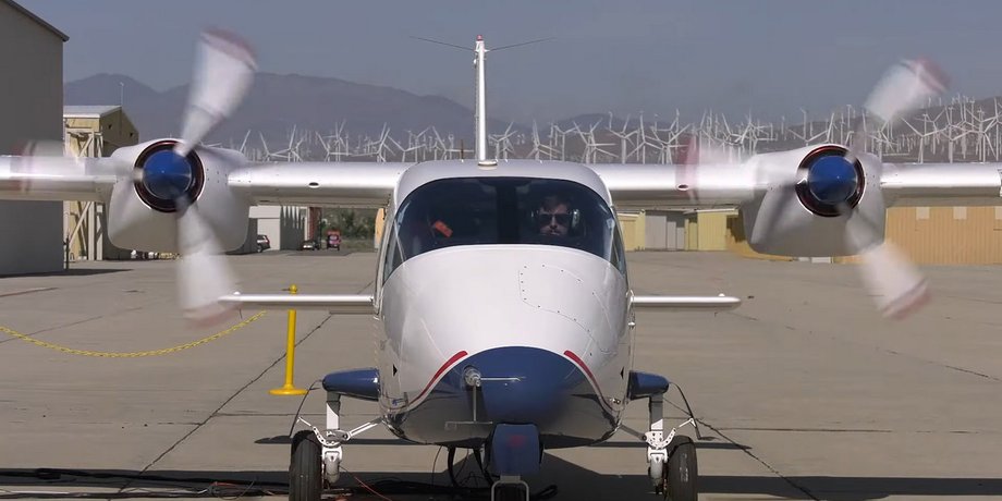 X-57 Maxwell, NASA, электросамолет