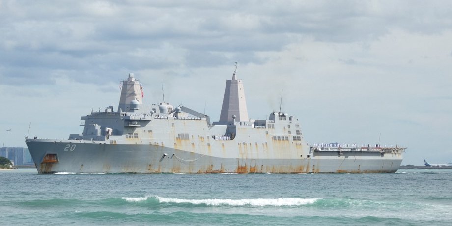 десантний корабель США, вмс сша, боротьба з іржею, боротьба з корозією