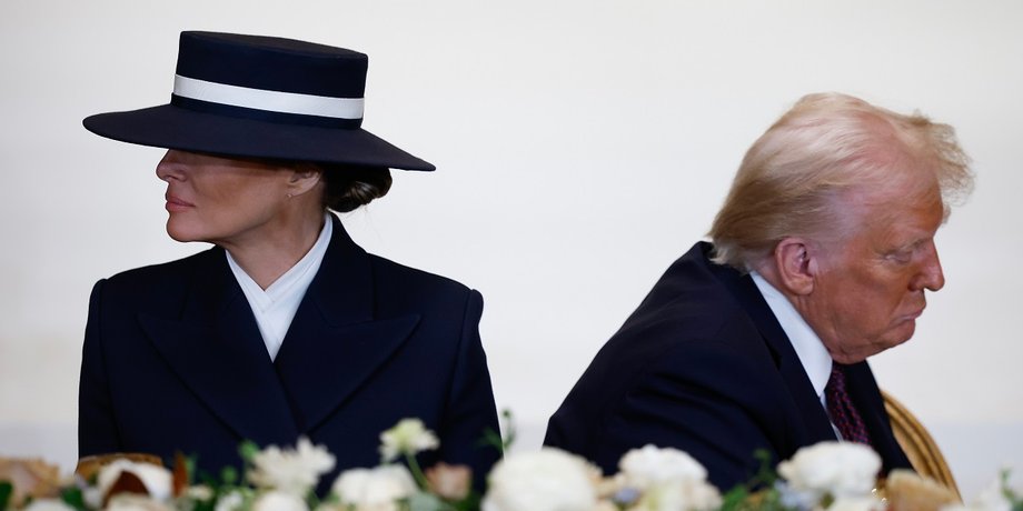 Мелания Трамп, Дональд Трамп, инаугурация