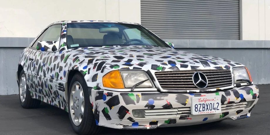Mercedes-Benz, Mercedes-Benz 500SL, Авто, Автомобили, Продажи, Фото, Спорткар, Искусство