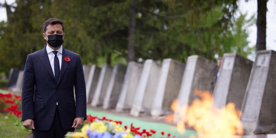 Владимир Зеленский, День памяти, Колокол памяти, Вторая мировая, Луганская область, Миловое