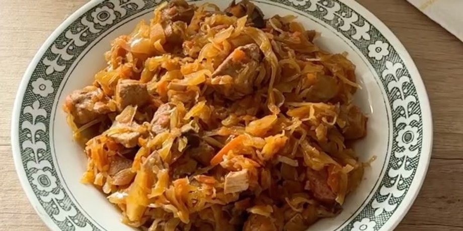 бигос из кваеной капусты, рецепты с капустой