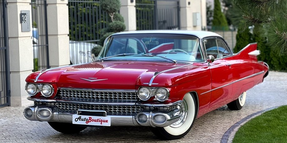 Cadillac DeVille 1959, Cadillac DeVille, купе Cadillac, Cadillac 1959