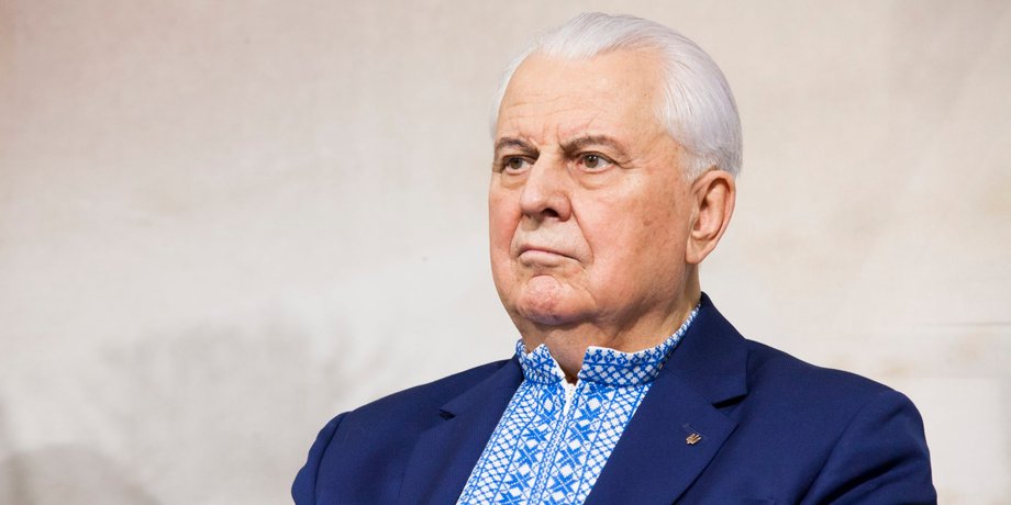 Леонид Кравчук, глава ТКГ, первый президент Украины