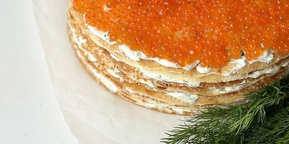 торт из блинчиков