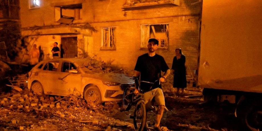 Последствия атаки на Киев 20 августа