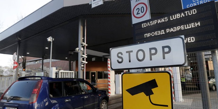 граница, кпп, эстония