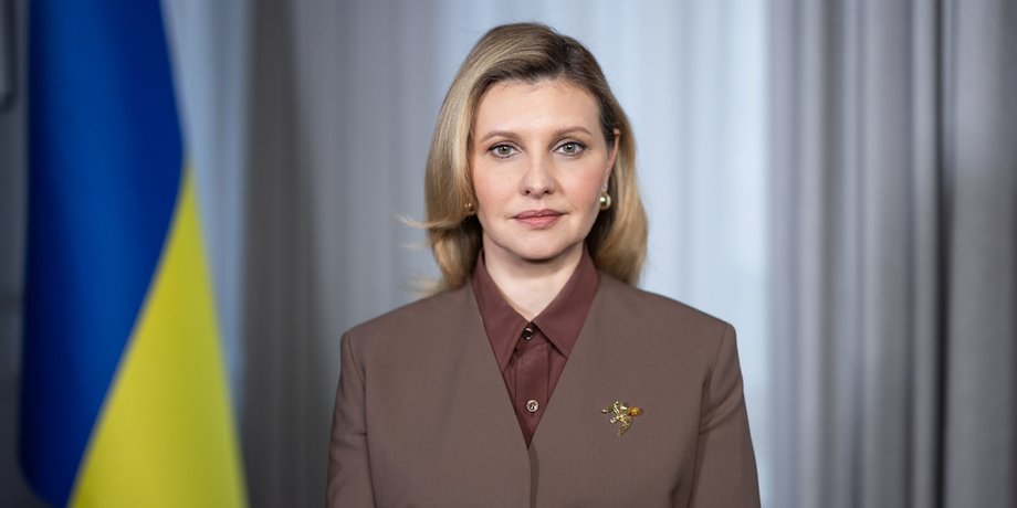 Олена Зеленська, перша леді, Україна